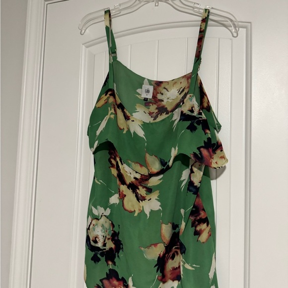 Floral Green Women's Top - Picture 4 of 4